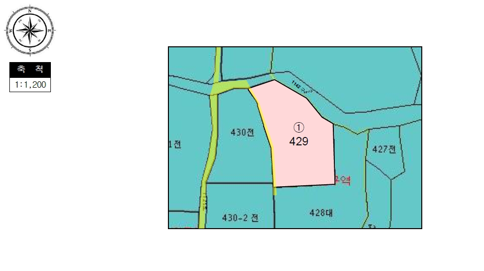 경상남도 밀양시 단장면 사연리 429 대지 경매 사진 8