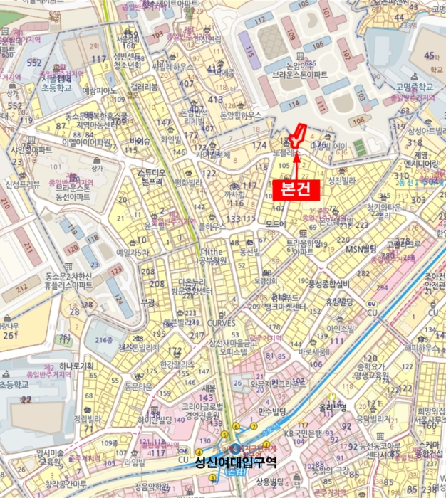 서울 성북구 동선동5가 175-1, 2층202호 (동선동5가,힐하우스) 외 1필지 다세대주택 경매 사진 17