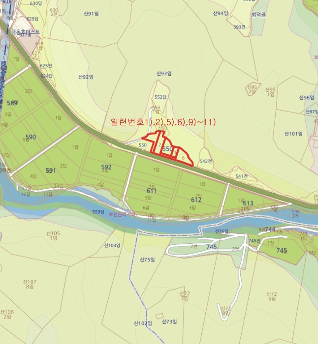 전라남도 장성군 북일면 성덕리 550-3 외 6필지 숙박시설 경매 사진 60