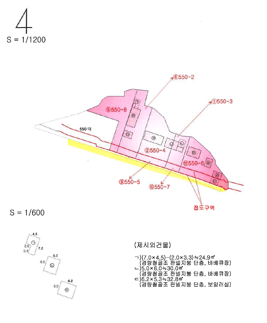 전라남도 장성군 북일면 성덕리 550-3 외 6필지 숙박시설 경매 사진 61