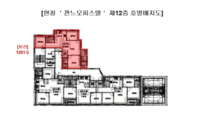 부산 금정구 구서동 86-12, 12층1201호 오피스텔(주거) 경매 사진 6