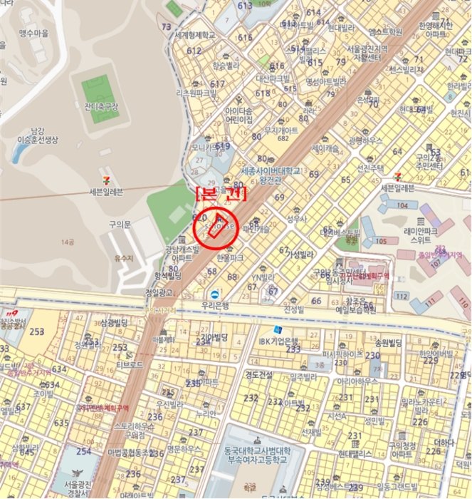 서울 광진구 구의동 80-29, 7층702호 (구의동,구의동 홀가하우스) 외 2필지 도시형생활주택 경매 사진 12