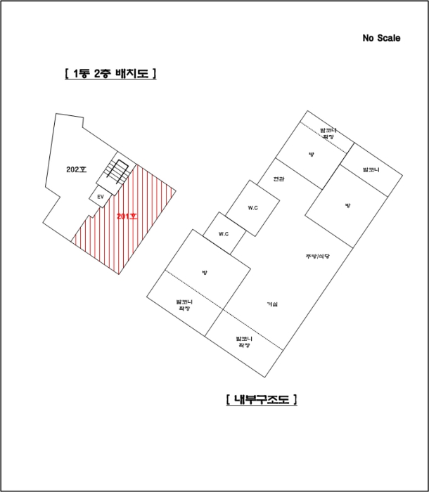 경기 남양주시 오남읍 오남리 408, 2층201호 (주건축물제1동) 다세대주택 경매 사진 9