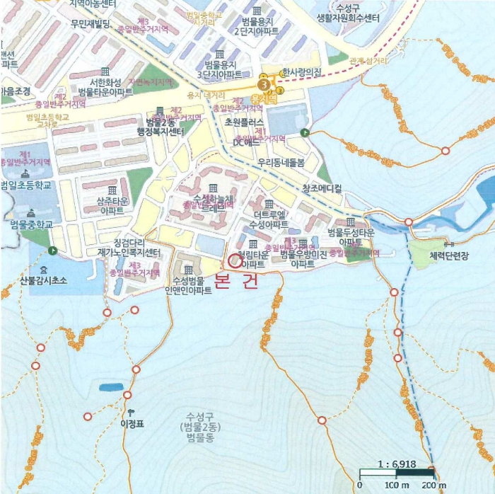 대구 수성구 범물동 630, 105동 11층1102호 (범물동,범물청림타운) 아파트 경매 사진 10
