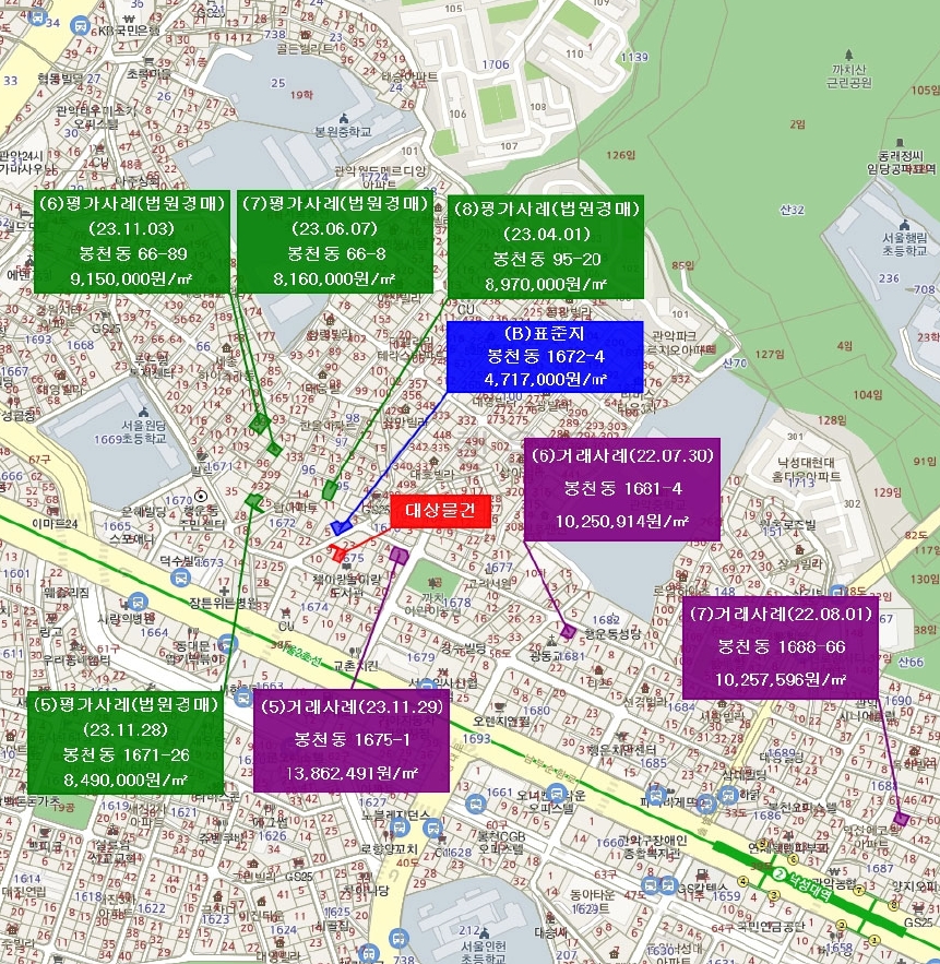 서울특별시 관악구 봉천동 1675-8 다가구주택 경매 사진 72