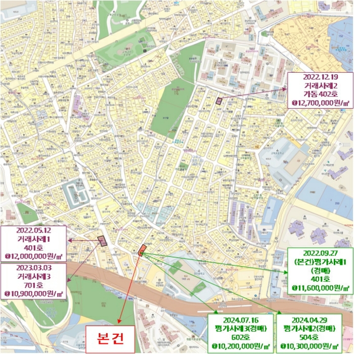 서울 구로구 개봉동 141-53, 제4층 제401호 (개봉동, 포유빌) 외 2필지 도시형생활주택 경매 사진 10