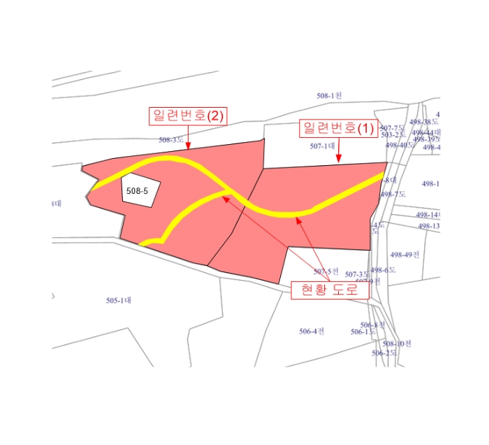 경기도 연천군 청산면 대전리 507-2 외 1필지 대지 경매 사진 23