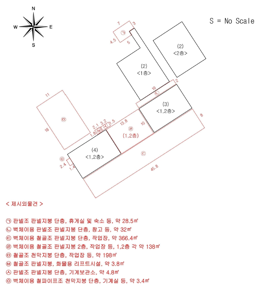 경기도 김포시 월곶면 포내리 168-10 외 3필지 공장 경매 사진 42