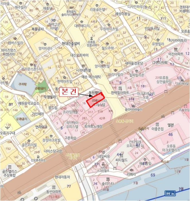 서울 구로구 오류동 6-63, 제5층 제503호 (오류동, 루체비스타) 외 1필지 오피스텔(주거) 경매 사진 11