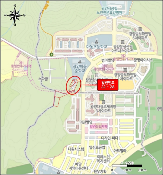 전라남도 광양시 마동 1020-8 외 6개호 외 17필지 근린상가 경매 사진 120