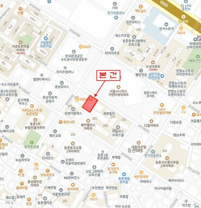 서울 강서구 등촌동 637-16, 제4층 제401호 (등촌동, 아줄리움) 오피스텔(주거) 경매 사진 11