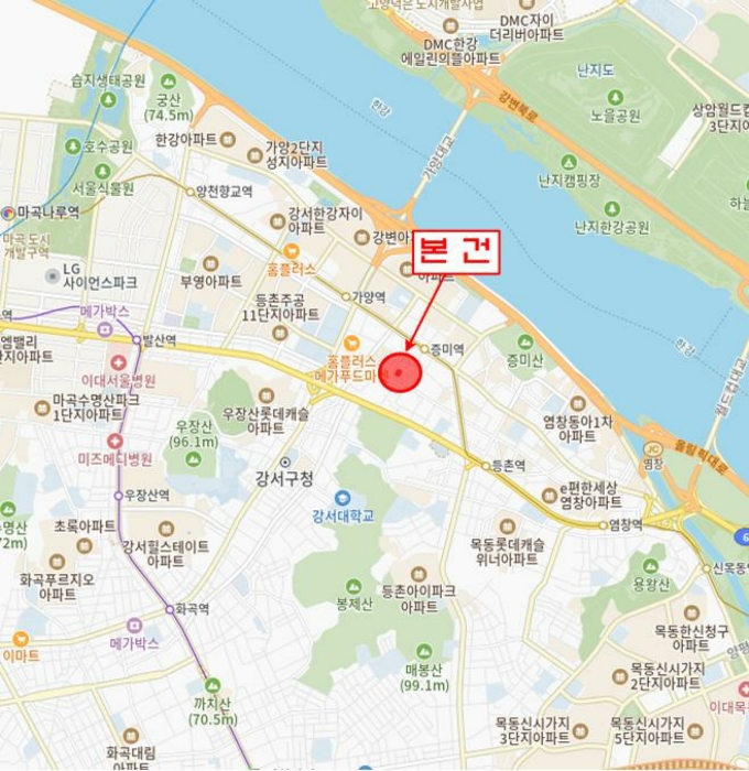 서울 강서구 등촌동 637-16, 제4층 제401호 (등촌동, 아줄리움) 오피스텔(주거) 경매 사진 12