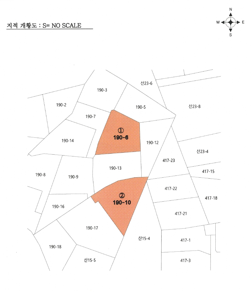 경기도 양평군 개군면 하자포리 190-6 임야 경매 사진 7
