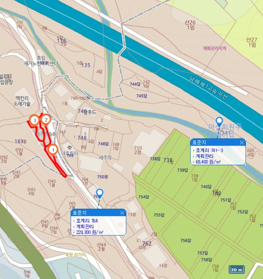 경상남도 창원시 마산회원구 내서읍 용담리 159-1 전 경매 사진 3