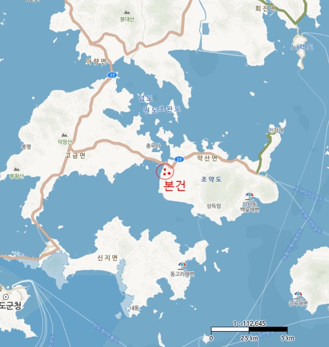 전라남도 완도군 약산면 우두리 1027-1 외 3필지 전 경매 사진 36