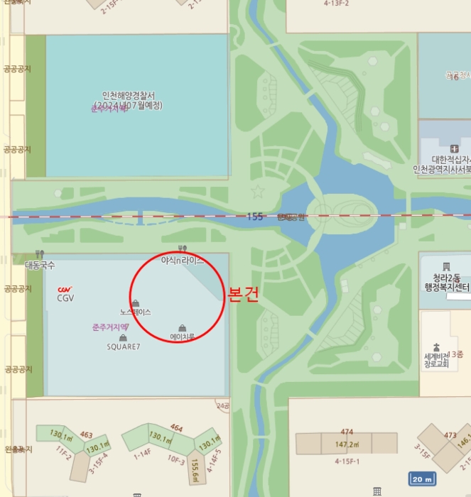 인천 서구 청라동 155-7, 지1층비176호 (경서동,청라 스퀘어7) 근린상가 경매 사진 10