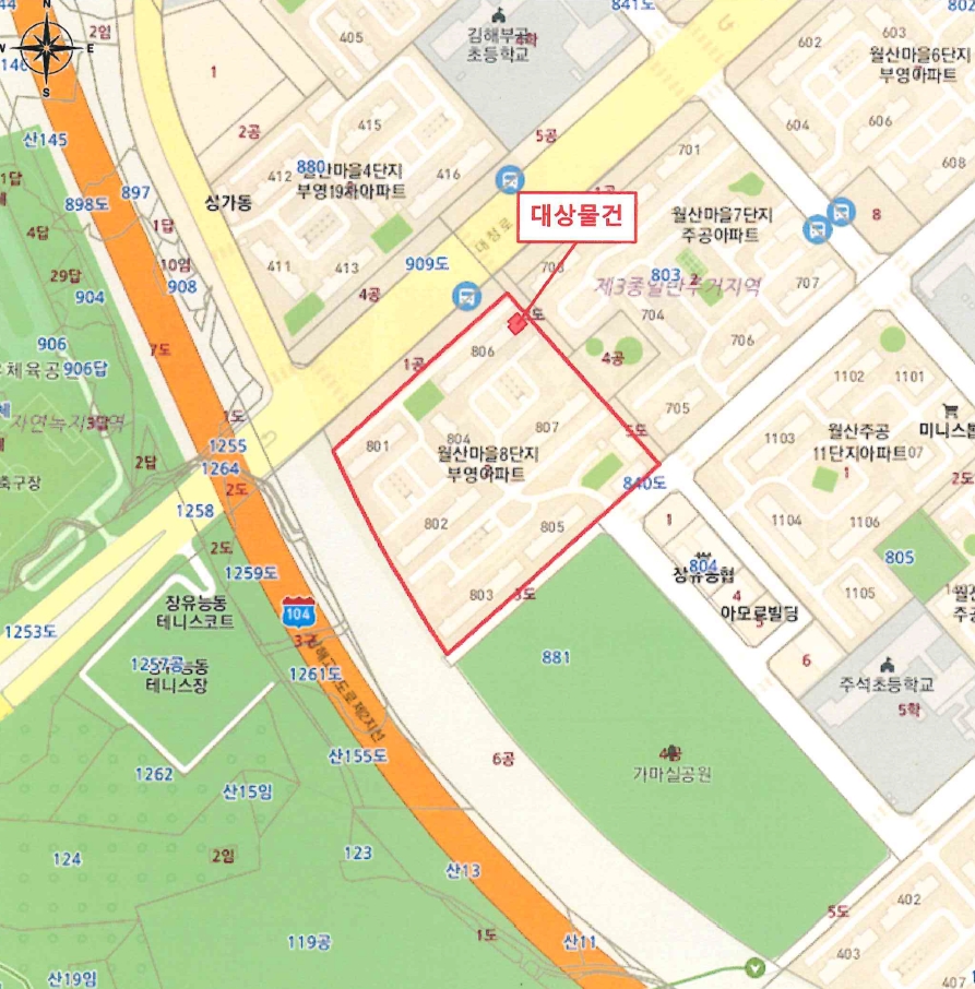 경남 김해시 부곡동 881-2, 806동 12층 1201호 (부곡동,월산마을부영아파트) 아파트 경매 사진 8