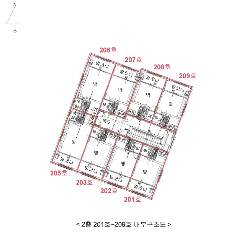 경기 안산시 단원구 원곡동 815-3, 2층205호 도시형생활주택 경매 사진 10