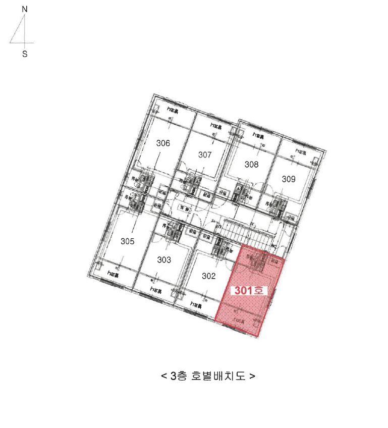경기 안산시 단원구 원곡동 815-3, 3층301호 도시형생활주택 경매 사진 11