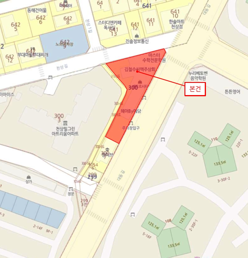 울산 울주군 범서읍 천상리 300, 1층107호 (센트로시티) 외 2필지 근린상가 경매 사진 6