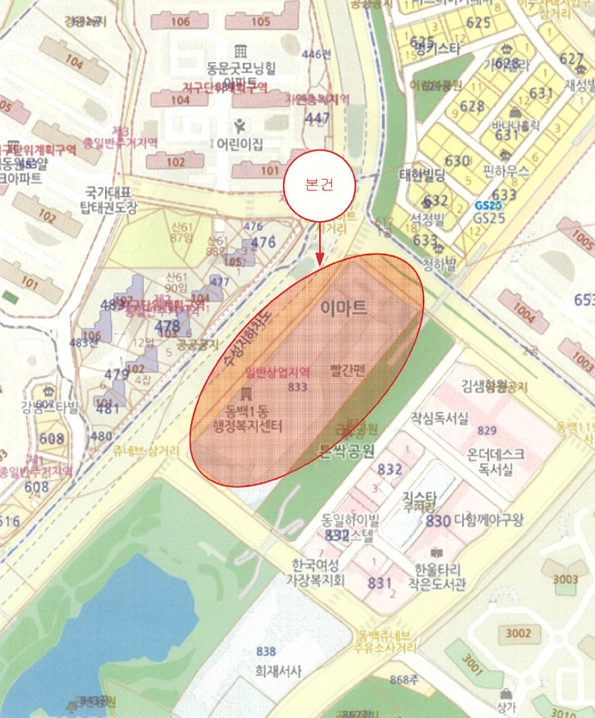 경기 용인시 기흥구 중동 833, 지1층비045호 (중동,쥬네브썬월드) 근린상가 경매 사진 19
