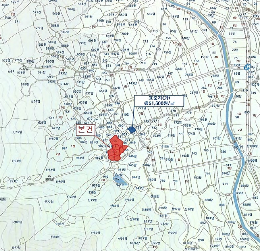 경상북도 성주군 금수면 광산리 973 외 7필지 단독주택 경매 사진 28