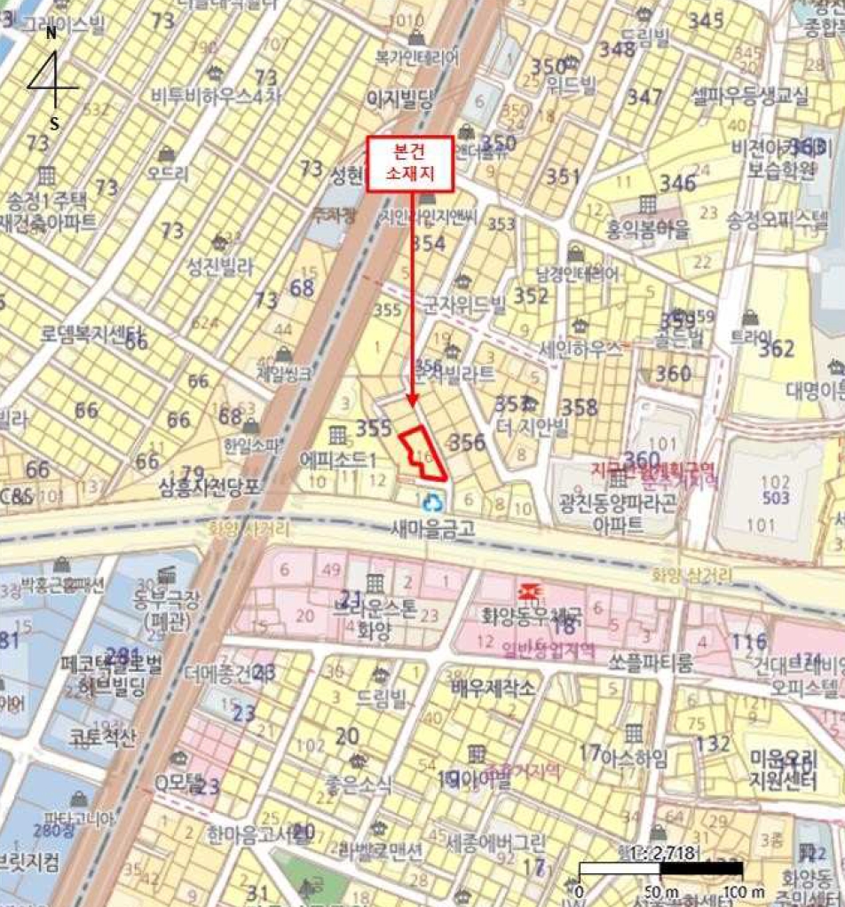 서울 광진구 군자동 355-16, 3층305호 (군자동,애드하우징) 근린상가 경매 사진 10