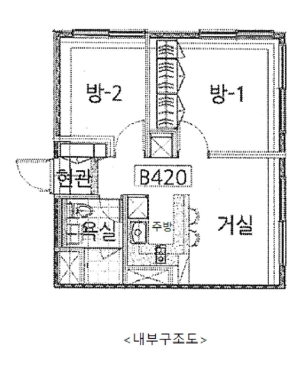 경기 시흥시 배곧동 206-3, 4층비420호 (배곧동,배곧두손지젤타워) 오피스텔(주거) 경매 사진 7