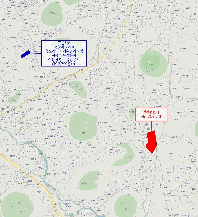 제주특별자치도 제주시 구좌읍 송당리 2462 외 4필지 동물및식물관련시설 경매 사진 69