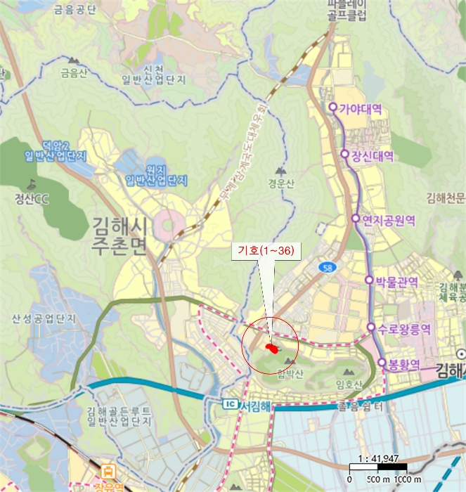 경상남도 김해시 외동 1058-5 외 35필지 답 경매 사진 80