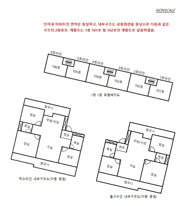 경기도 평택시 포승읍 석정리 산60-5 평택늘사랑아파트 6동 5층501호 외 283개호 외 3필지 아파트 경매 사진 329