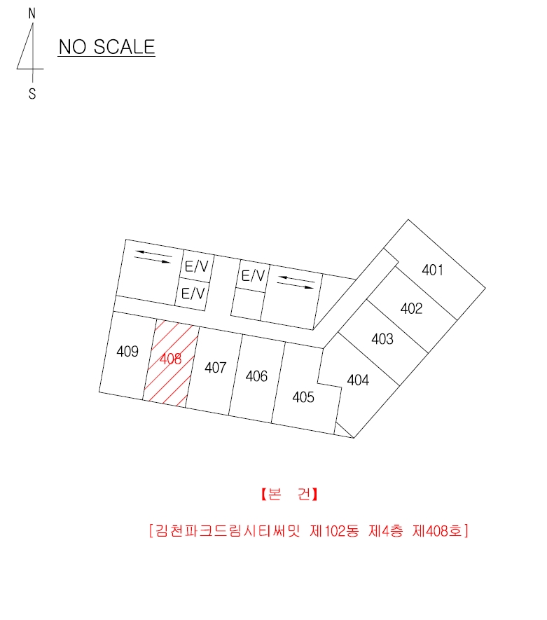 경북 김천시 율곡동 798, 102동 4층408호 (율곡동,김천파크드림시티써밋) 오피스텔(주거) 경매 사진 10