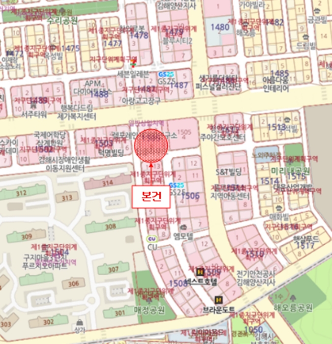 경남 김해시 삼계동 1505-8, 3층301호 (삼계동,탑클라우드) 오피스텔(주거) 경매 사진 5