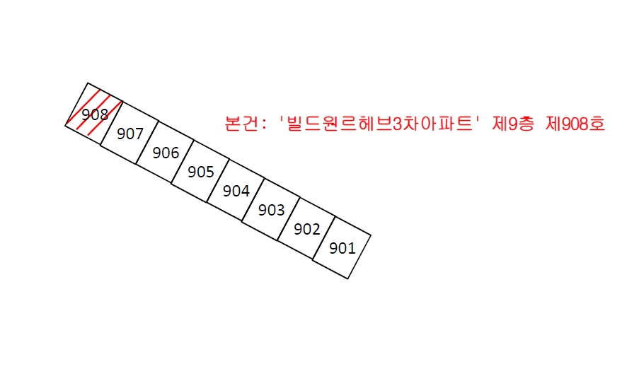 경북 포항시 북구 용흥동 615-21, 9층 908호 (용흥동,빌드원르헤브3차아파트) 아파트 경매 사진 8