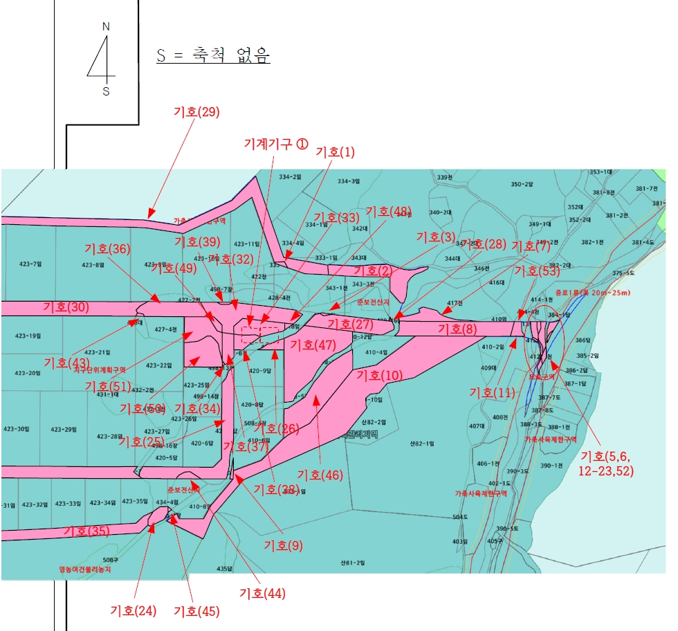 충청남도 서산시 운산면 고산리 333-3 외 52필지 대지 경매 사진 73