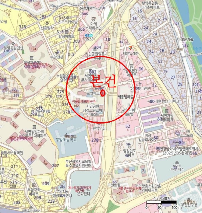 부산 부산진구 부암동 278-76, 2층201호 (부암동,진성센트럴뷰) 외 1필지 오피스텔(주거) 경매 사진 8