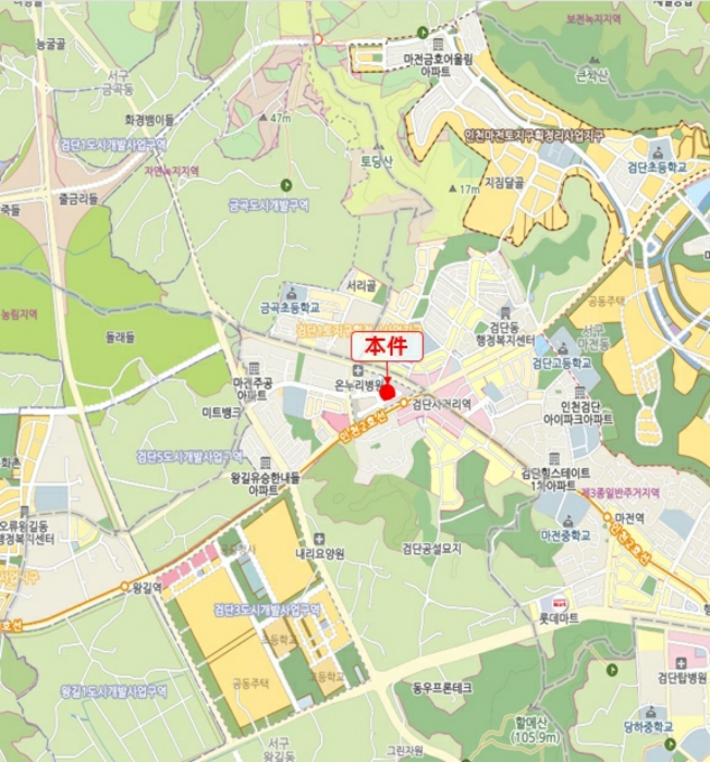 인천 서구 왕길동 640-4, 9층915호 (왕길동,마전복합타워) 오피스텔(주거) 경매 사진 14