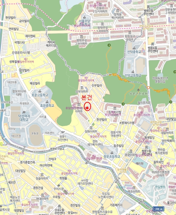 서울 도봉구 쌍문동 460-331, 1동 2층203호 (쌍문동,휴포레) 외 3필지 다세대주택 경매 사진 14