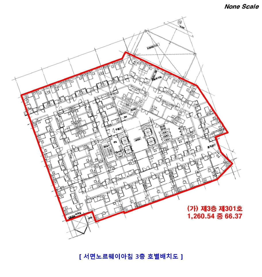 부산 부산진구 전포동 892-21, 3층301호 (전포동,서면노르웨이아침) 숙박(콘도등) 경매 사진 12