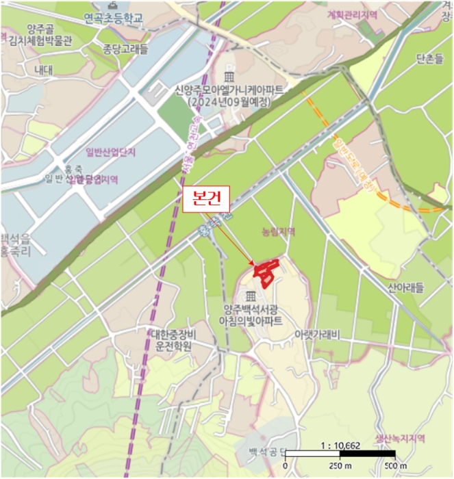 경기도 양주시 백석읍 가업리 454 외 8필지 창고시설 경매 사진 39
