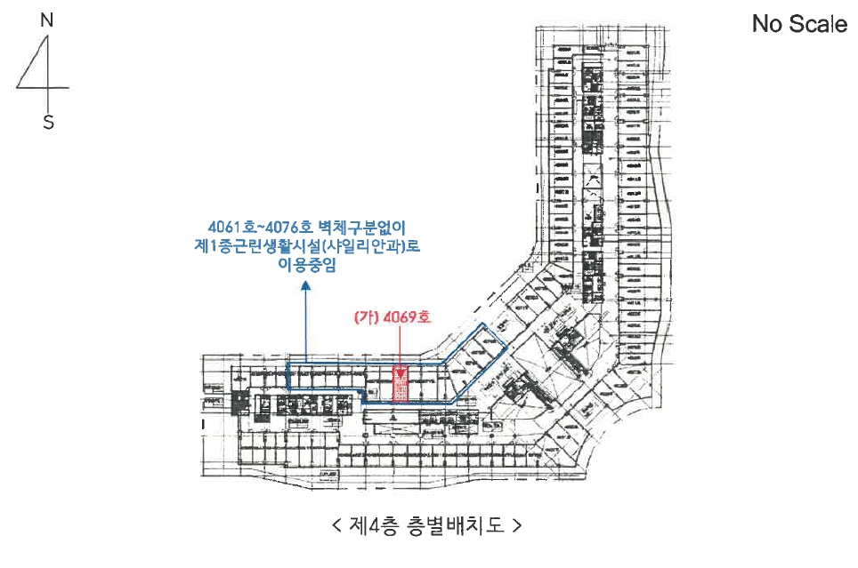 경기 화성시 송동 725-4, 4층4069호 (송동,더샵동탄센텀폴리스1단지그랑파사쥬) 외 4필지 근린상가 경매 사진 15