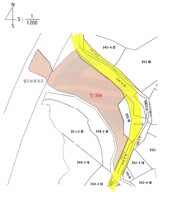 충청북도 충주시 주덕읍 신양리 354 과수원 경매 사진 10