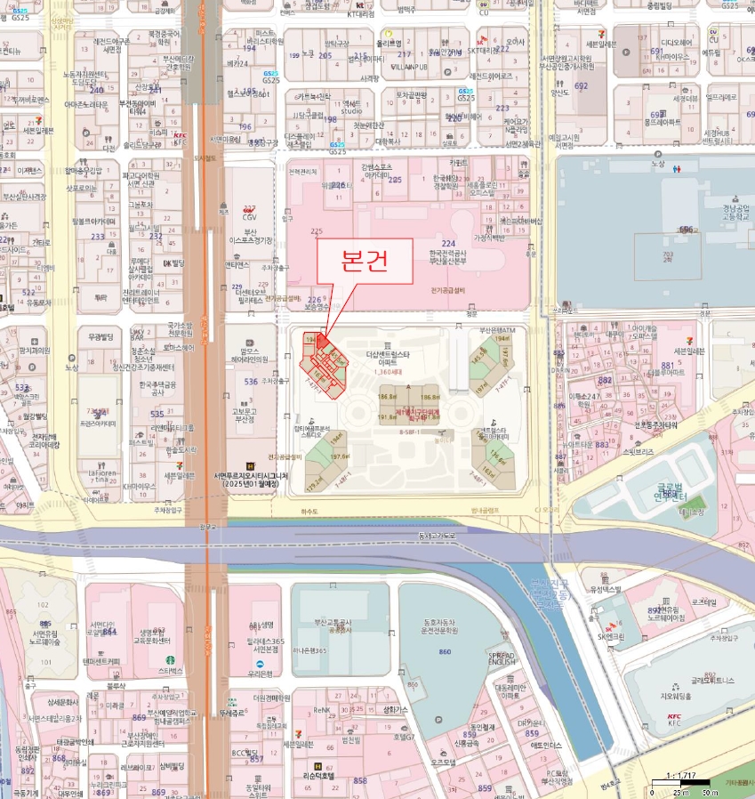부산 부산진구 부전동 537-9, 이동 16층1607호 (부전동,더샵 센트럴스타) 오피스텔(주거) 경매 사진 7