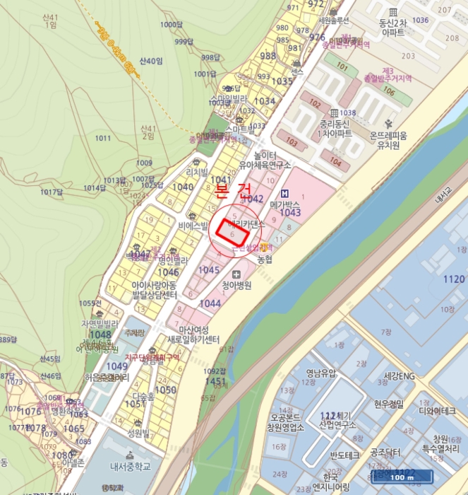 경남 창원시 마산회원구 내서읍 중리 1042-6, 3층301호 (태산프라자) 외 2개호 근린상가 경매 사진 20