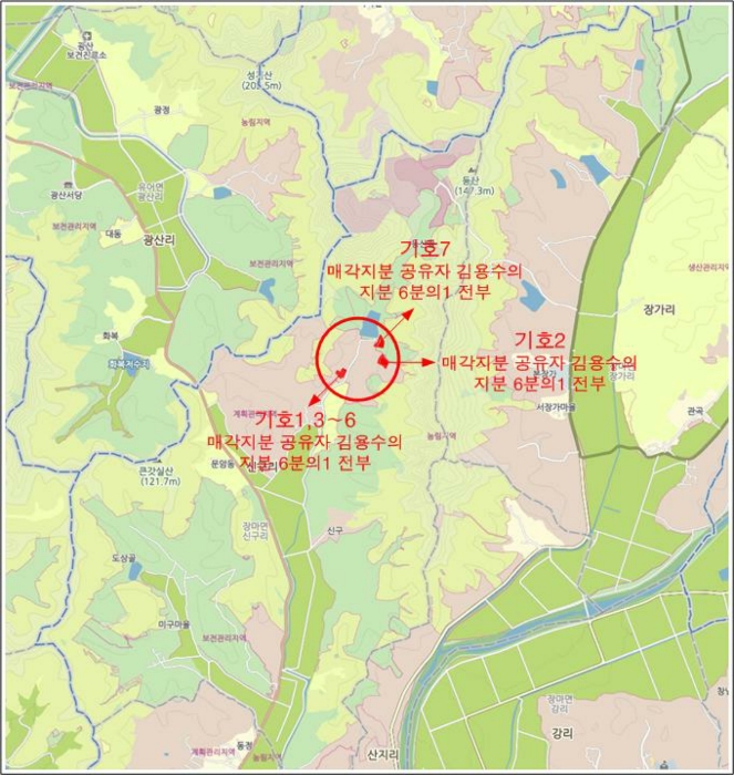 경상남도 창녕군 장마면 신구리 89 외 4필지 답 경매 사진 30