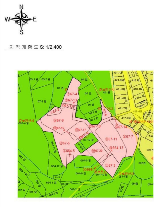 전라남도 영암군 영암읍 망호리 67-3 외 17필지 잡종지 경매 사진 18
