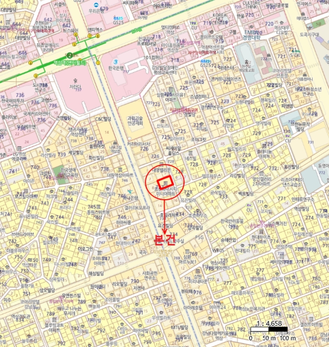 서울 강남구 역삼동 727-9, 1층111호 (역삼동,요진와이시티미니) 아파트 경매 사진 9