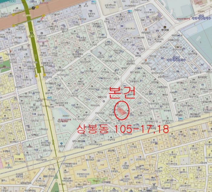 서울 중랑구 상봉동 105-17, 4층401호 (상봉동,상봉동원데자뷰2차) 외 1필지 도시형생활주택 경매 사진 9