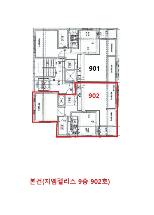 인천 부평구 부평동 505-8, 9층902호 (부평동,지엠펠리스) 도시형생활주택 경매 사진 11
