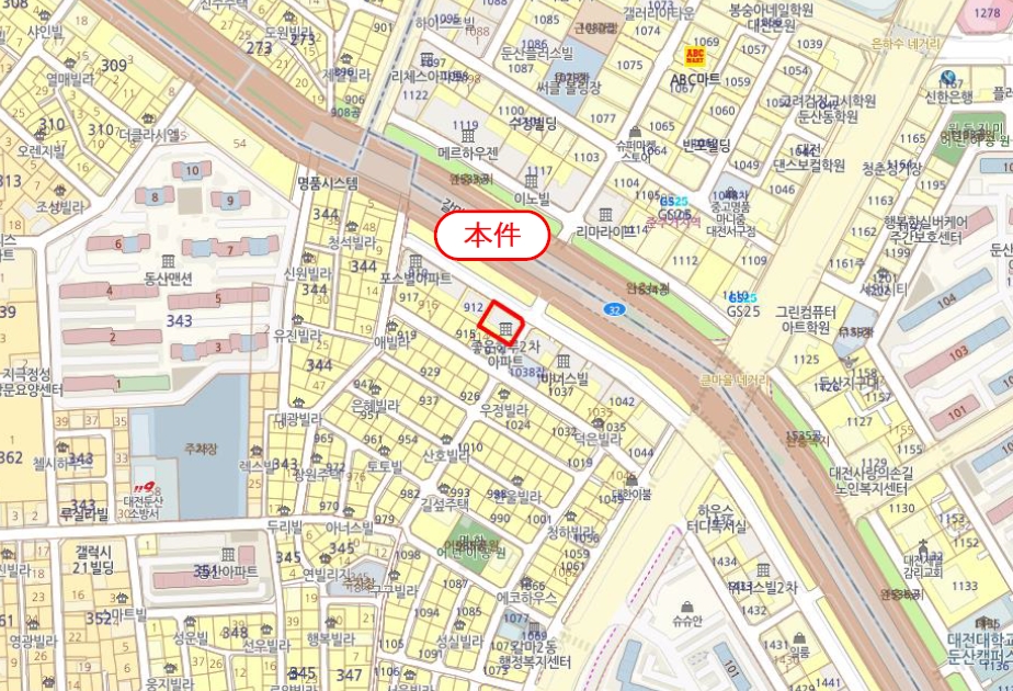 대전 서구 갈마동 913, 7층708호 (갈마동,좋은하루2차) 오피스텔(주거) 경매 사진 14
